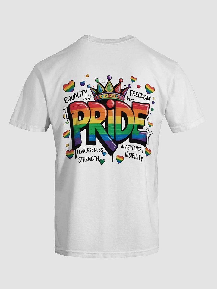 Rainbow Pride Crown T-Shirt product image (1)