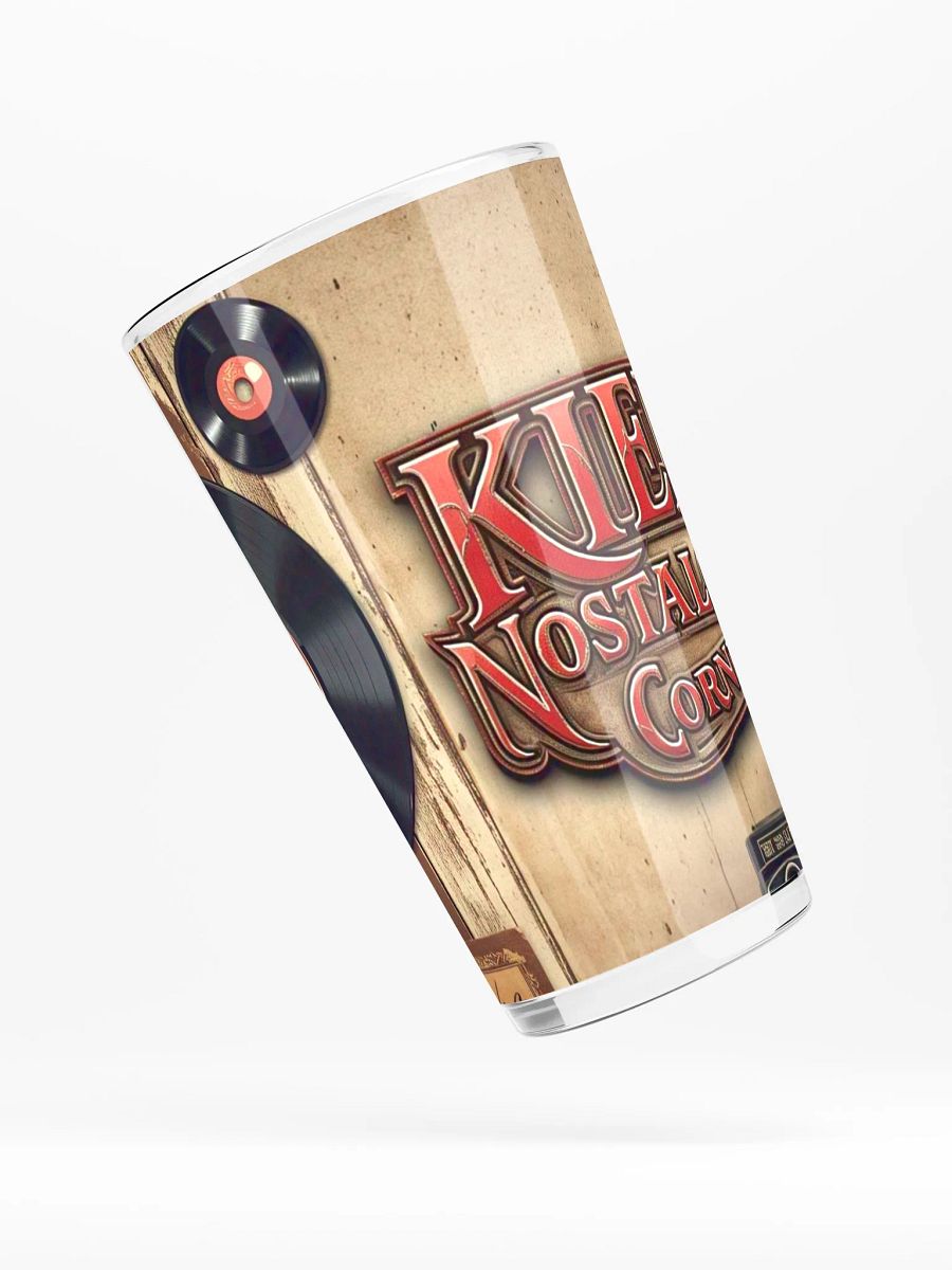 KNC Vintage Logo Pint Glass product image (4)
