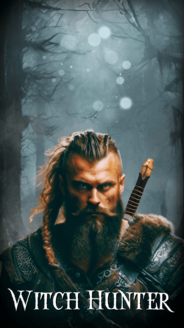 Witch Hunter - Phone Wallpaper (OG Version - Plain/Vignette) product image (1)