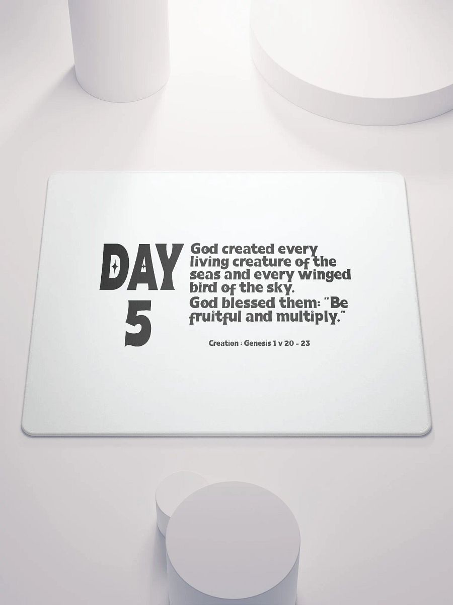 CREATION: DAY 5 Christian, Jesus, faith, God, Bible, Christianity, Jesus Christ, religion, Bible Verse, Love product image (2)