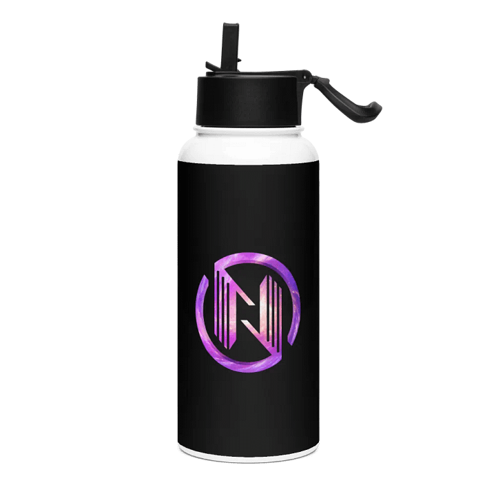 VanniEXE Stainless Steel Water Bottle with a Straw Lid product image (2)