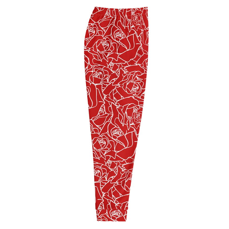 Loads of Roses · red-white joggers product image (10)