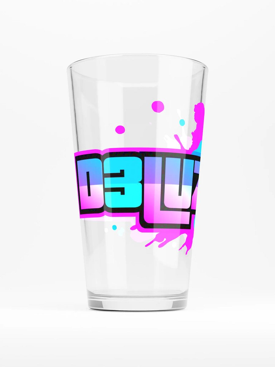 DJ D3LUZIONAL PINT GLASS product image (2)