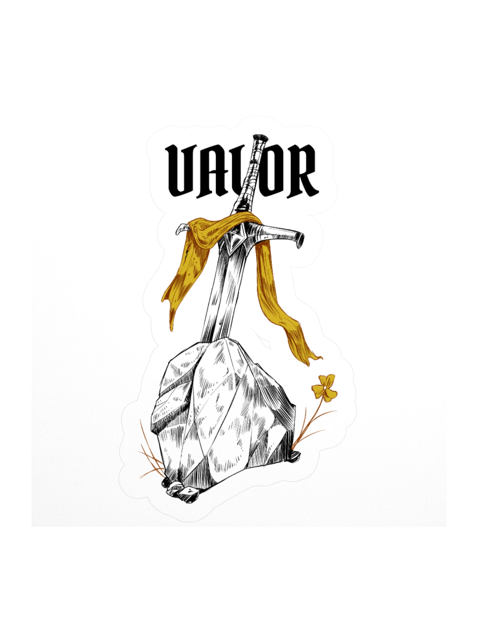 809 Rise of the Courts - Valor Sticker product image (1)