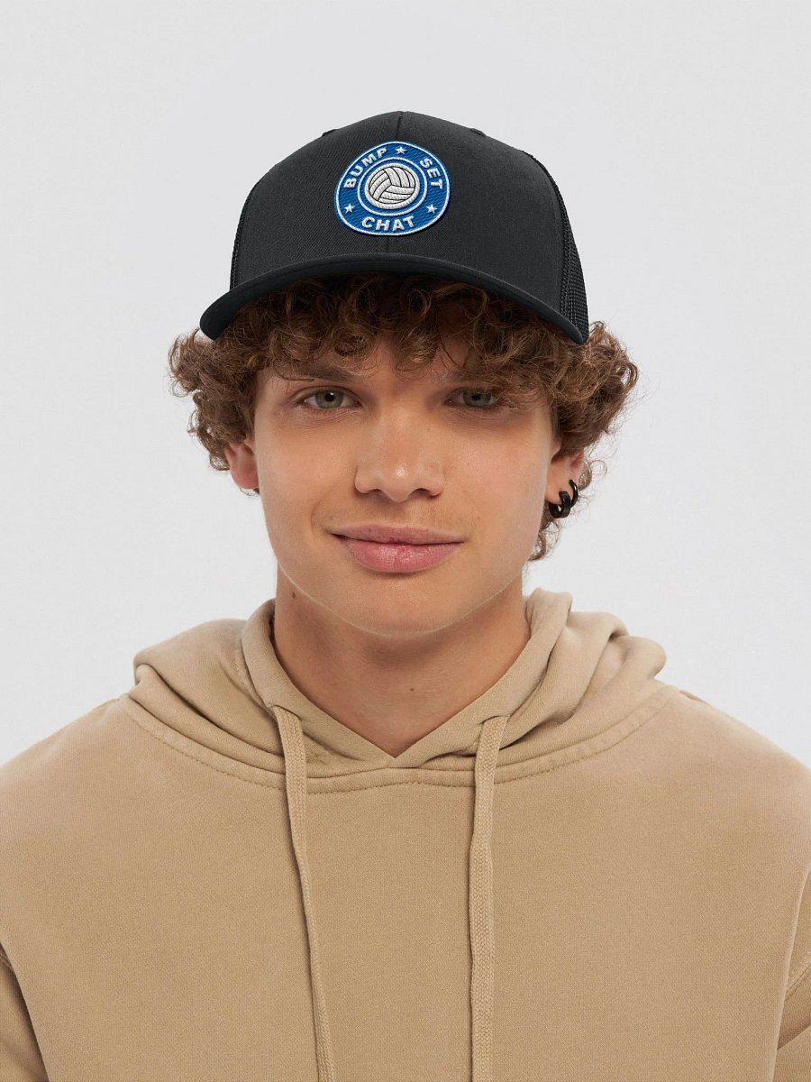 Bump Set Chat Volleyball Trucker Hat product image (5)