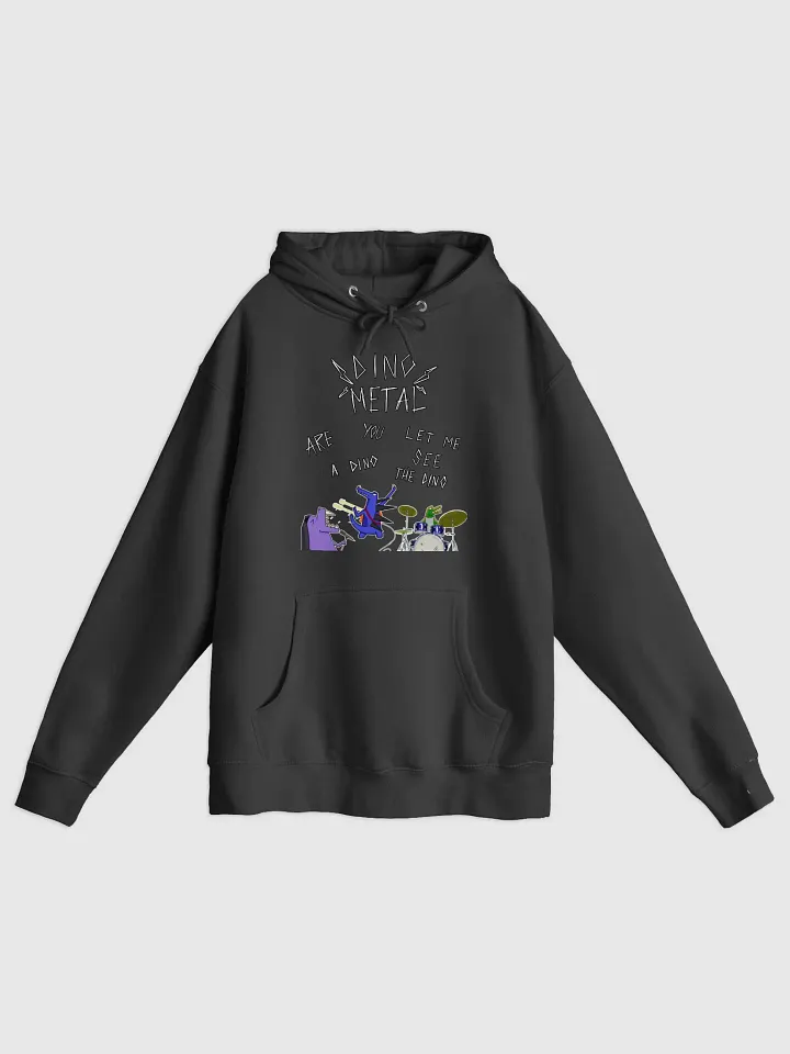 Dino Metal Premium Pullover Hoodie product image (2)