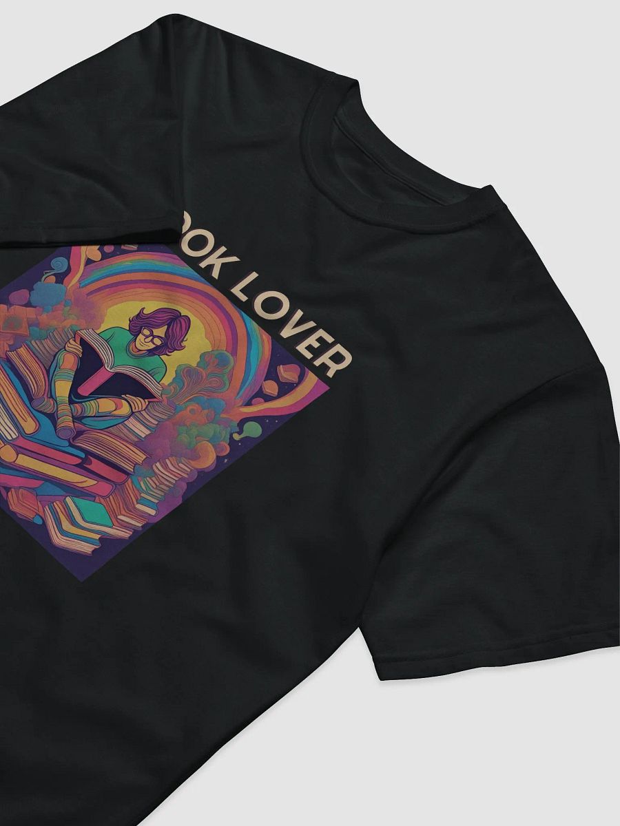 Book Lover Psychedelic Eco T-shirt product image (5)