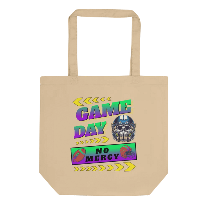 Game Day No Mercy Football Eco-Friendly Tote Bag product image (1)