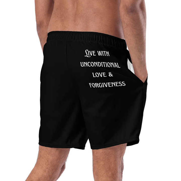 Celestial Crescent Moon Swim Trunks product image (2)