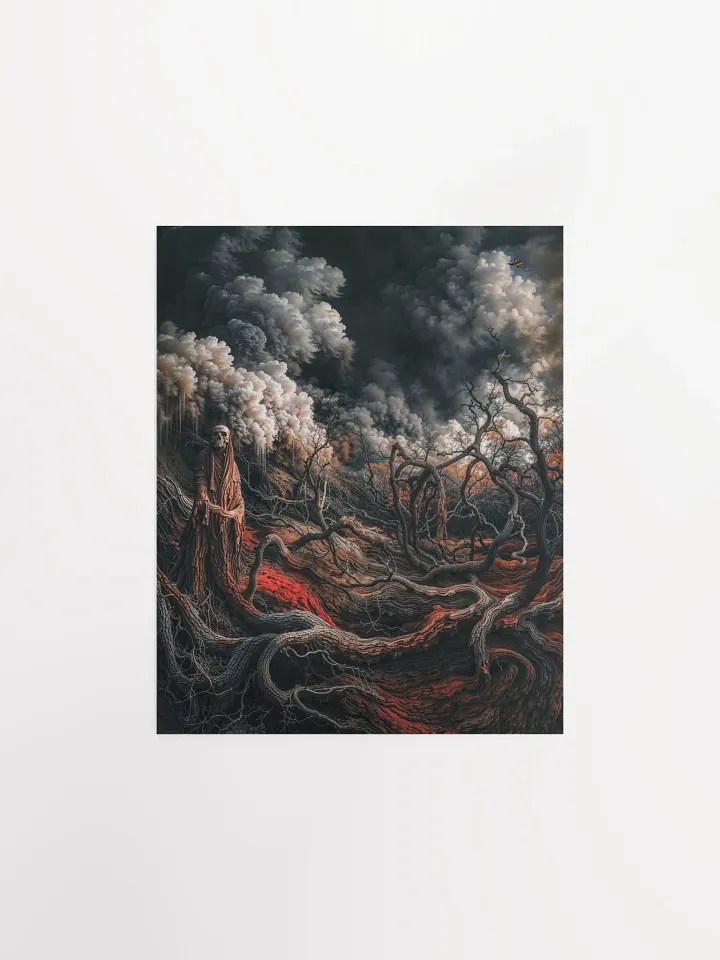 Surreal Wasteland Matte Poster product image (9)
