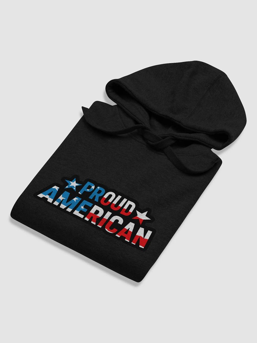 Hoodie: Proud American product image (32)
