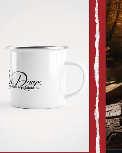 Enhance your outdoor journey with our Swirling Triangle Enamel Mug. Perfect for embracing the spirit of adventure, this sturd...