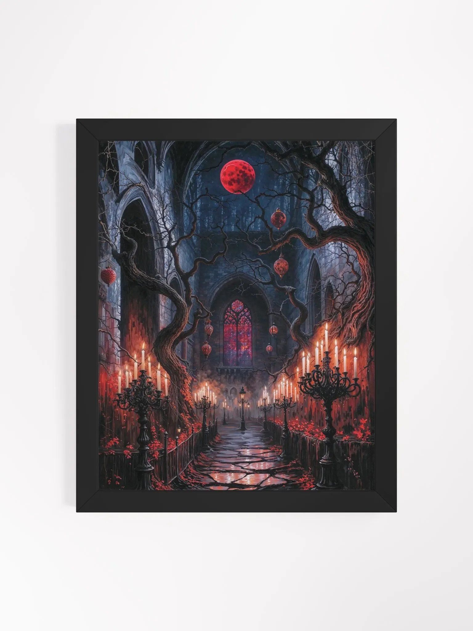 Gothic Hallway Framed Poster product image (4)