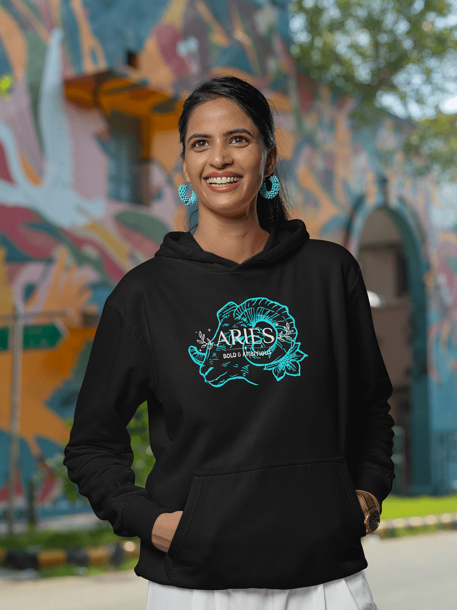 Aries Zodiac Hoodie product image (4)
