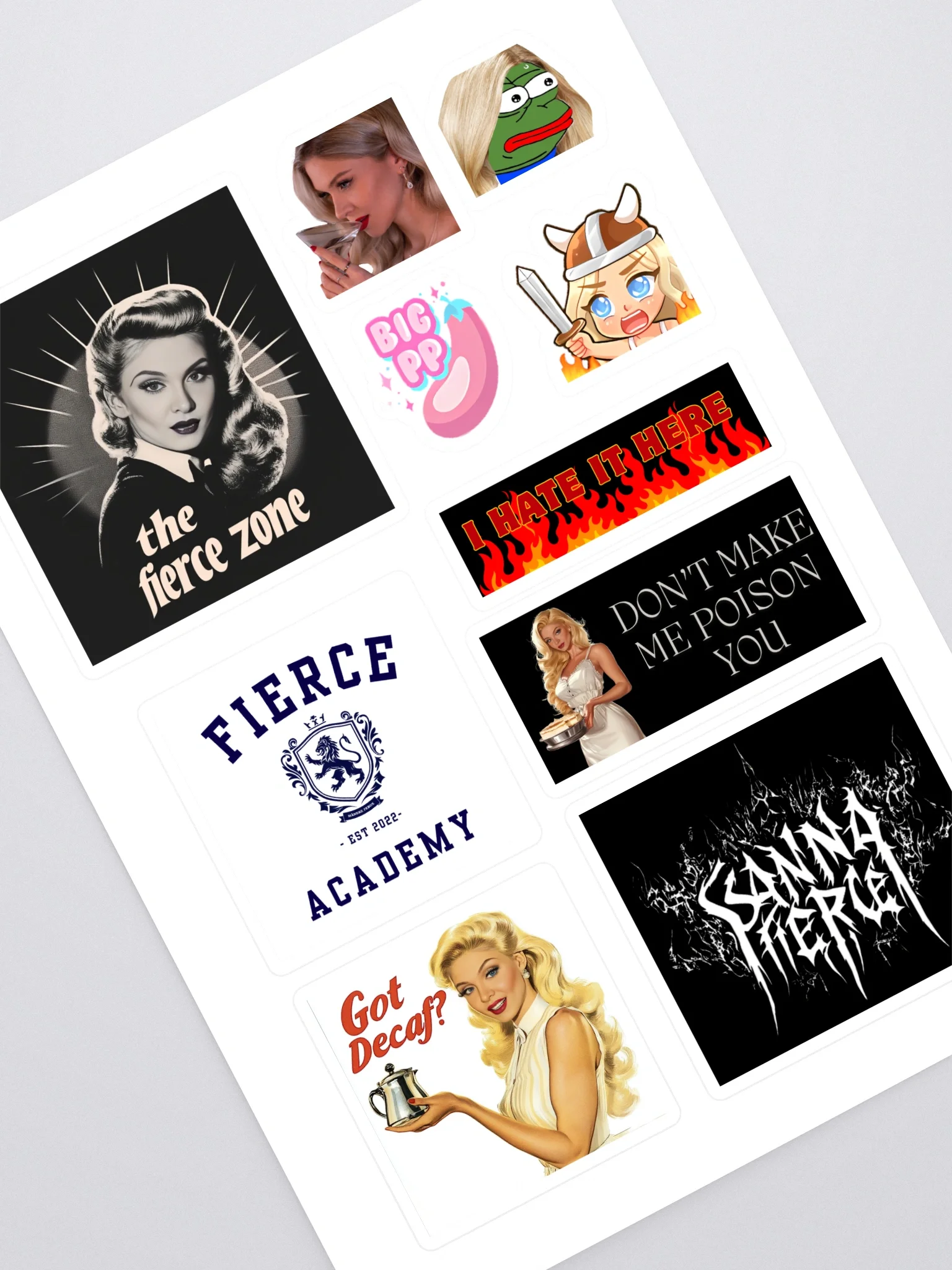 Fierce Stickers product image (1)
