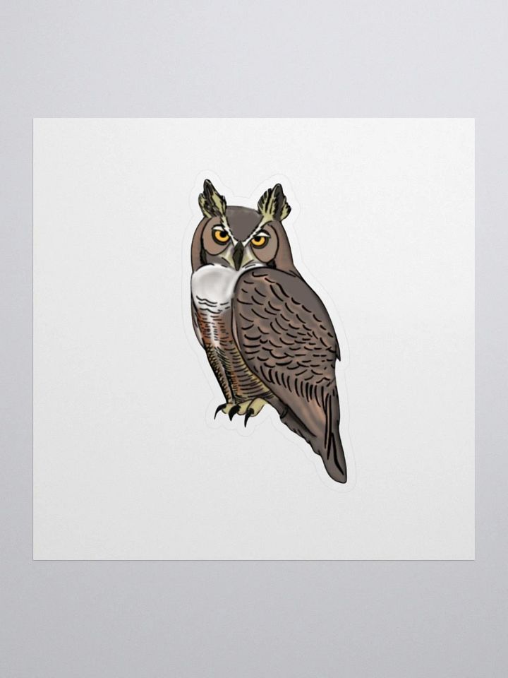 Owl Logo Sticker product image (1)