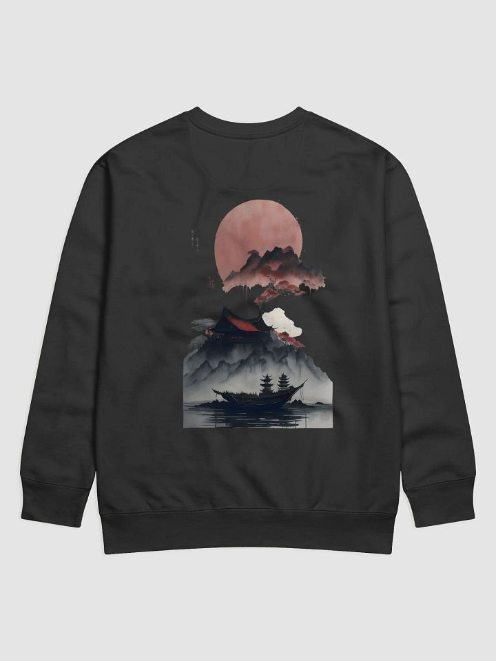 Mystical Ink Wash Landscape Sweatshirt product image (8)