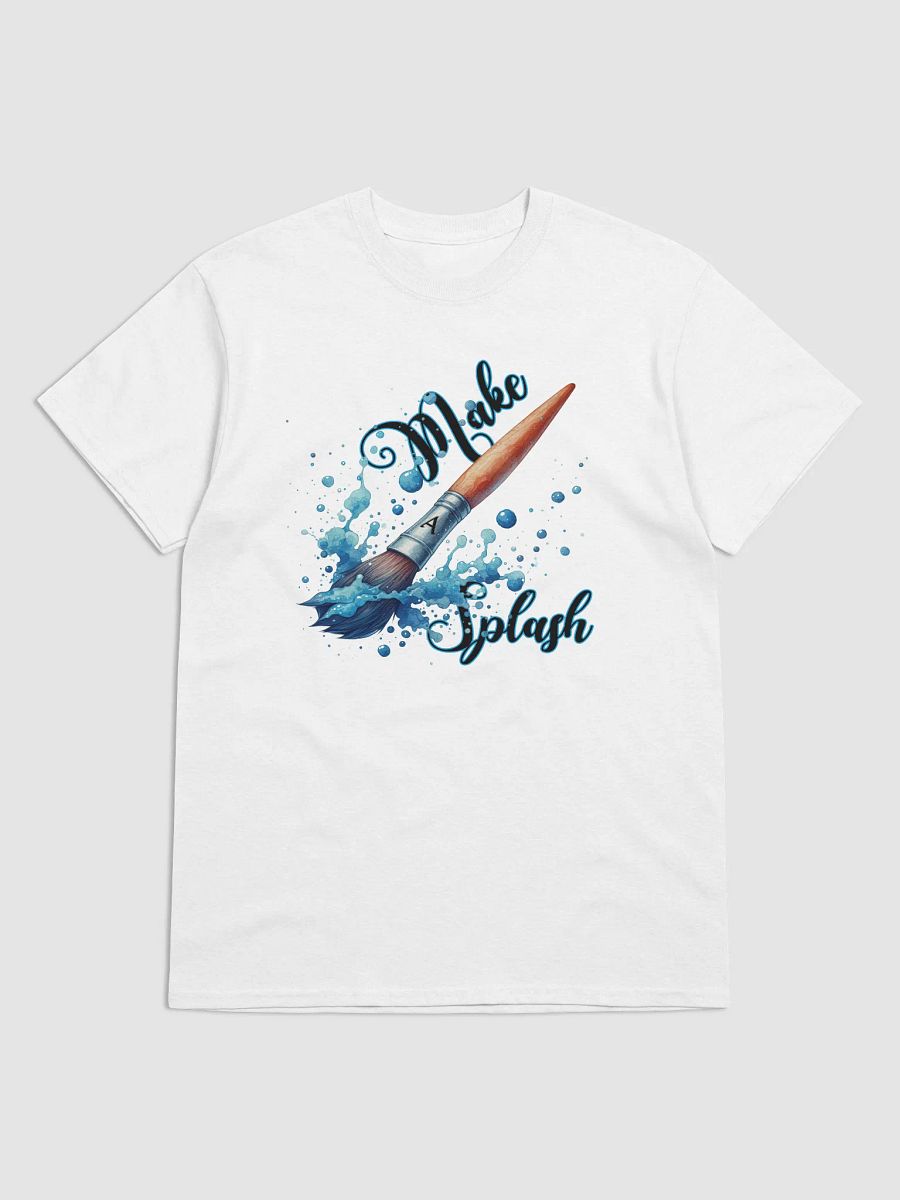 Make a Splash Paintbrush Ladies Tee product image (3)