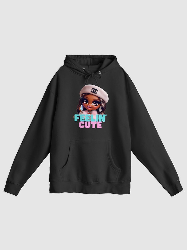Feelin' Cute Cartoon Character Premium Hoodie product image (2)