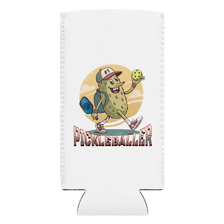 Pickleballer Pickleball Coozie Can Cooler product image (1)
