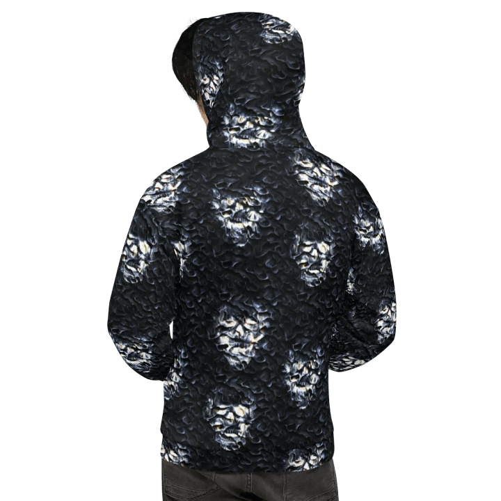 Ghost Skull Pullover Hoodie product image (1)