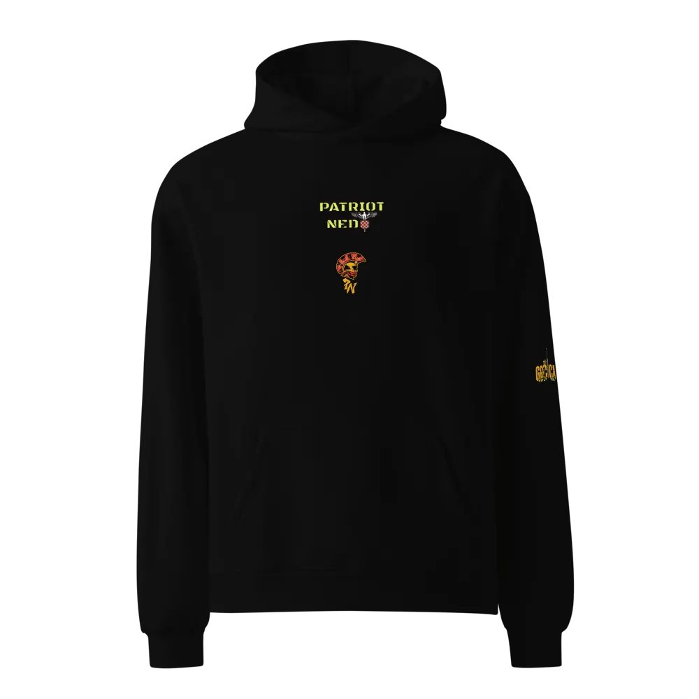 PATRIOT NEDO Grečica 1984 Eagle Oversized Hoodie product image (1)
