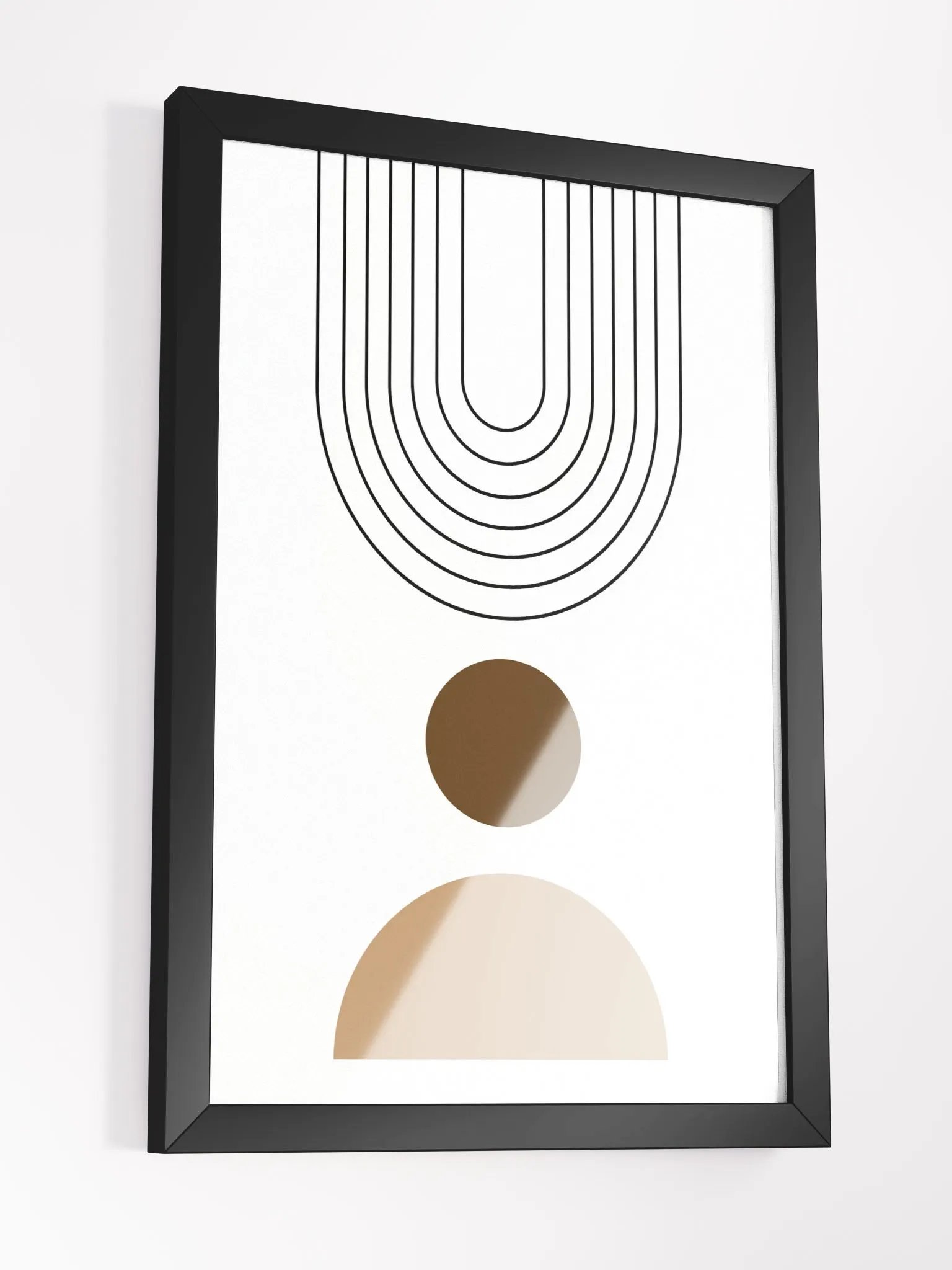 Abstract Arch Framed Matte Poster product image (14)