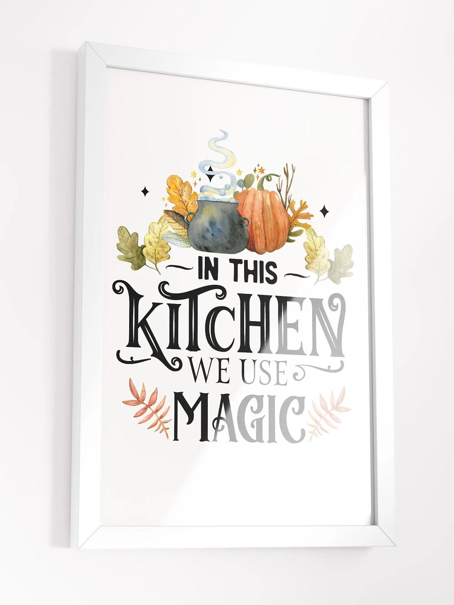 In This Kitchen We Use Magic - Witchy, Kitchen Witch, Magic Kitchen Gift product image (3)