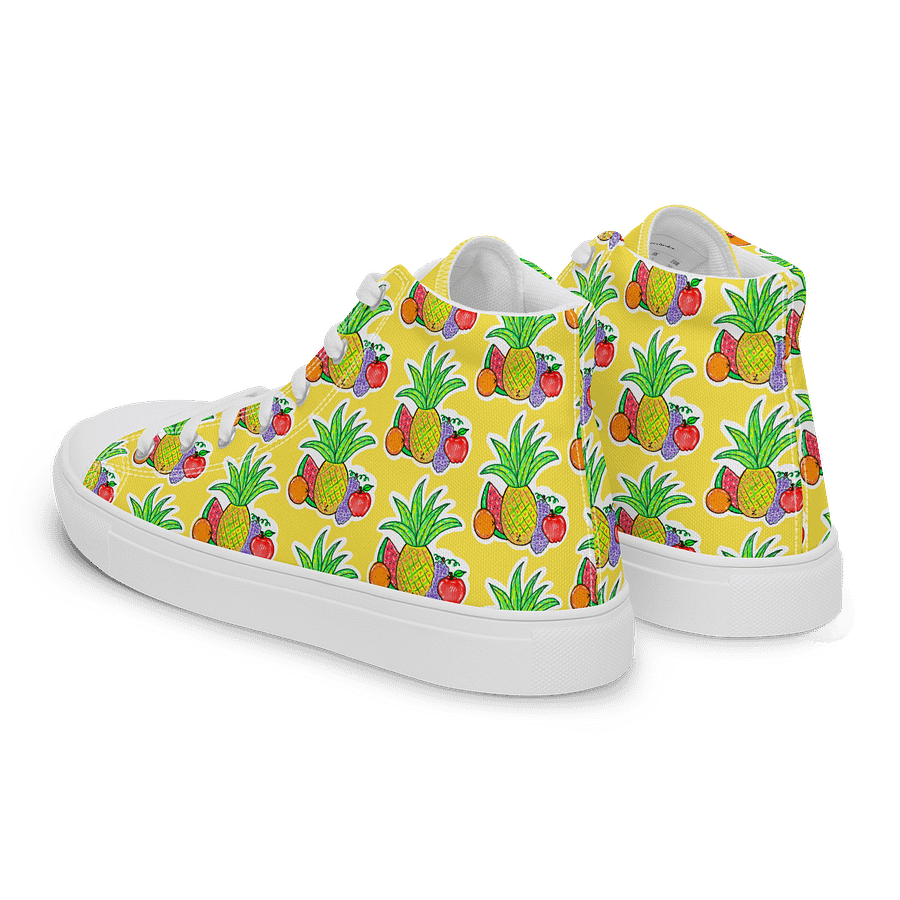 Tropical fruit punch High Top canvas shoes product image (5)