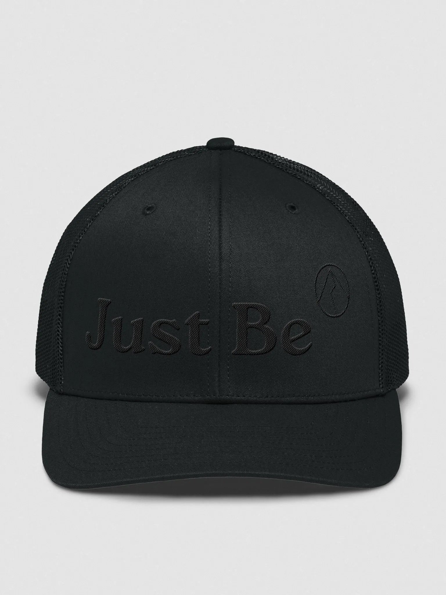 Just Be, Just Black Trucker Cap product image (1)
