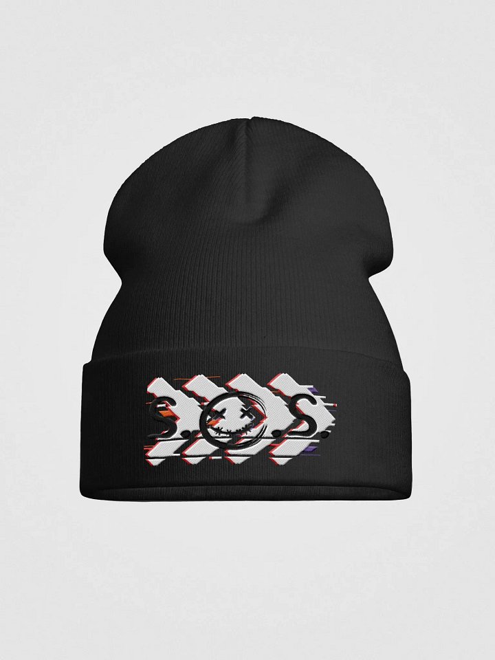 Fast Forward Glitched Beanie product image (1)