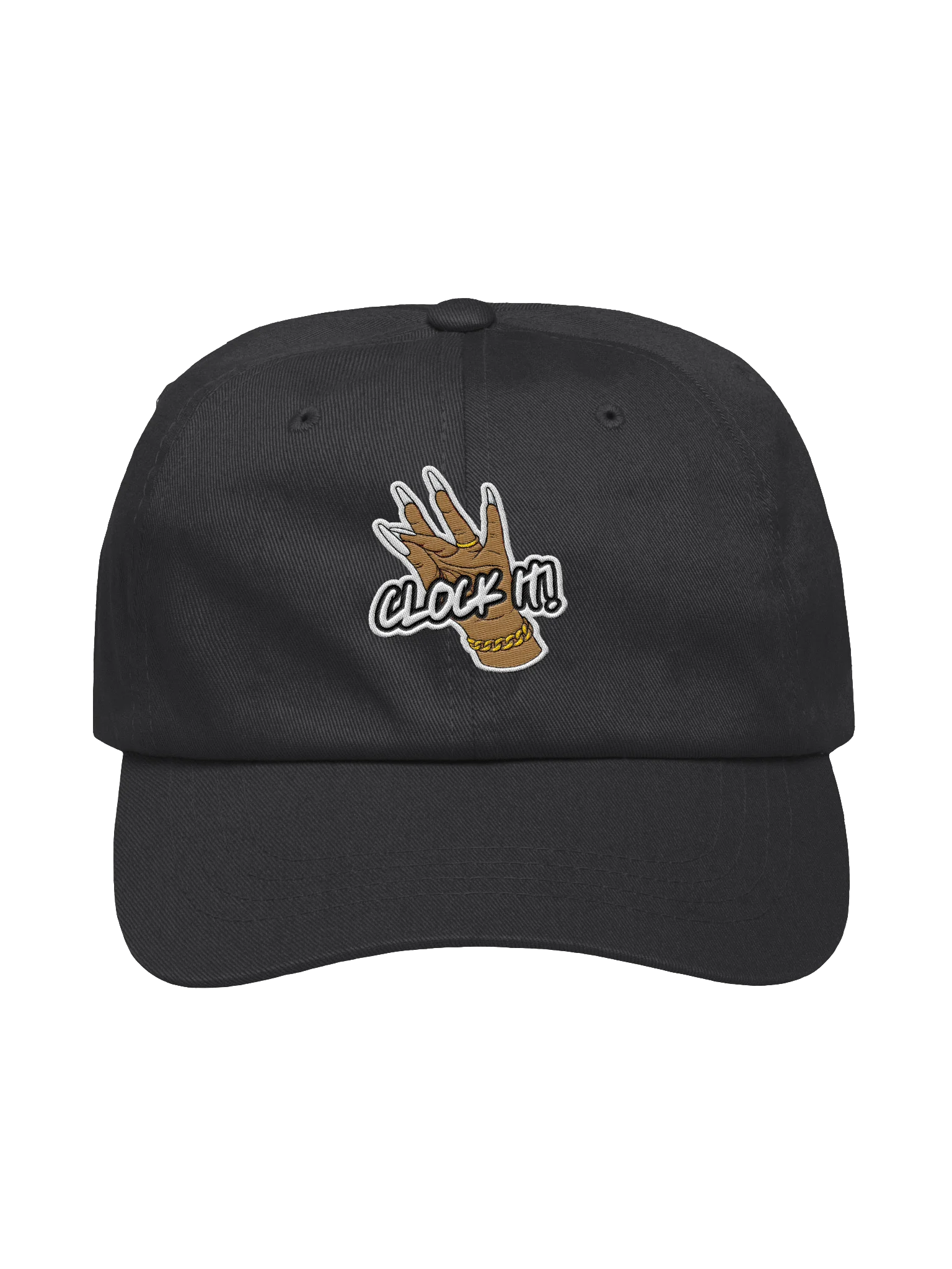 “Clock That Tea” Dad Hat product image (2)