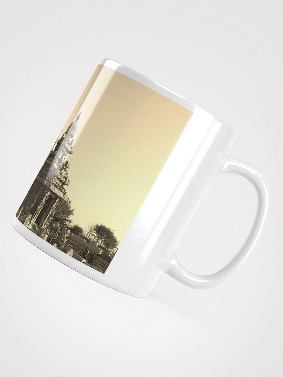 White Glossy Mug : Shore Temple product image (5)