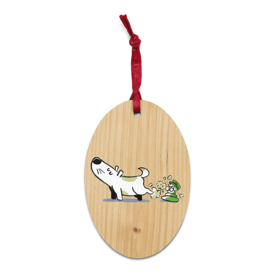 Just a Pup Poop | Wooden Ornaments product image (1)