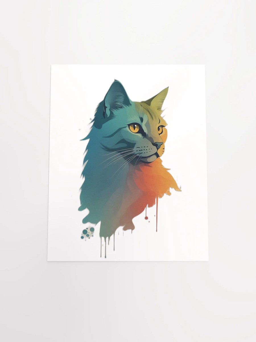 Vibrant Cat's Gaze Poster product image (4)