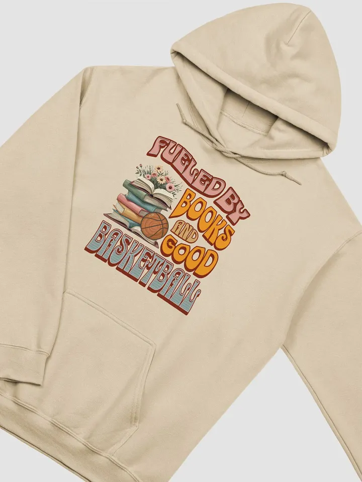 Fueled By Books And Good Basketball Classic Hoodie product image (2)