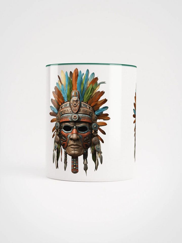 24 Xóchitl Nahui Aztec Warrior Mask Mug product image (17)