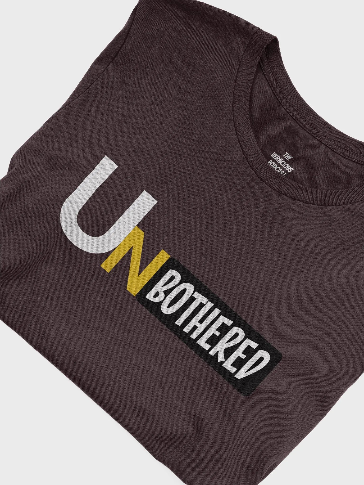 UnBothered / Yellow Supersoft T-Shirt product image (6)