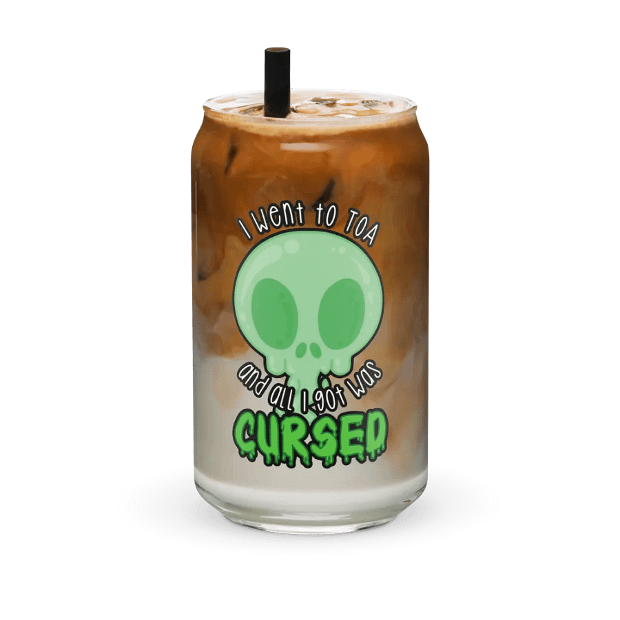 All I Got Was Cursed - Monk - Can Glass product image (6)