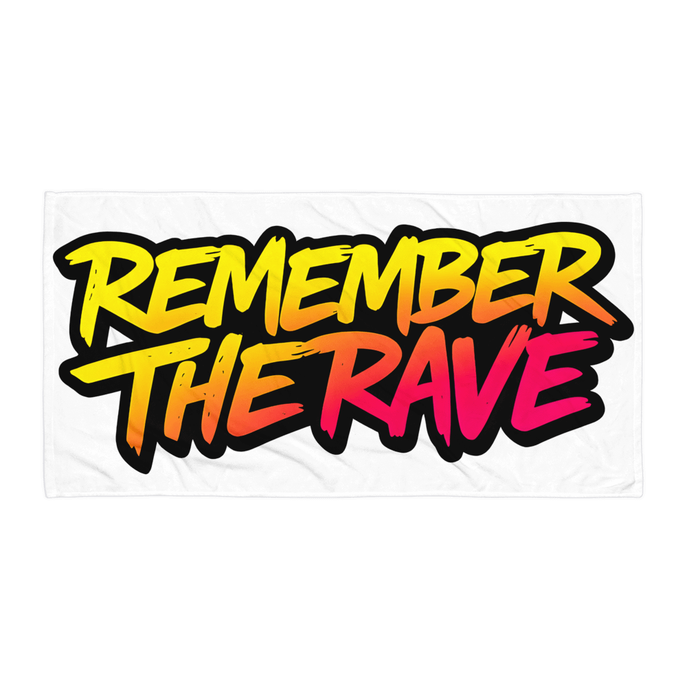 Remember The Rave - Sublimated Towel product image (1)