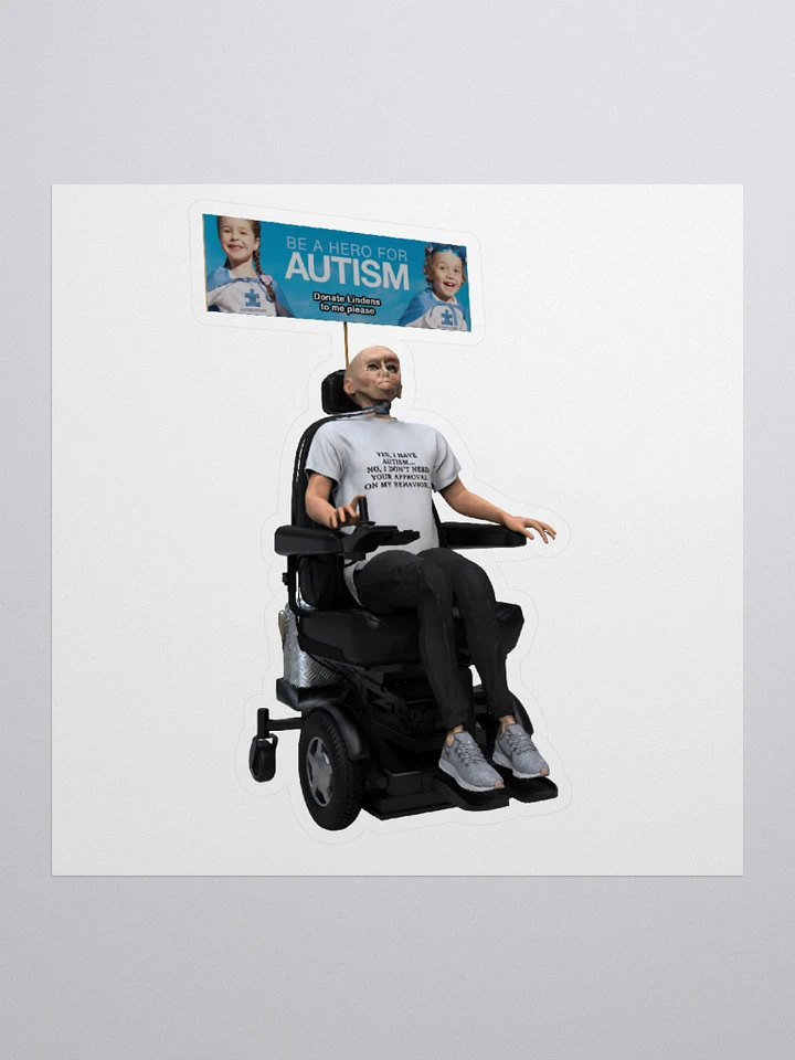 Britbong Wheelchair sticker product image (2)