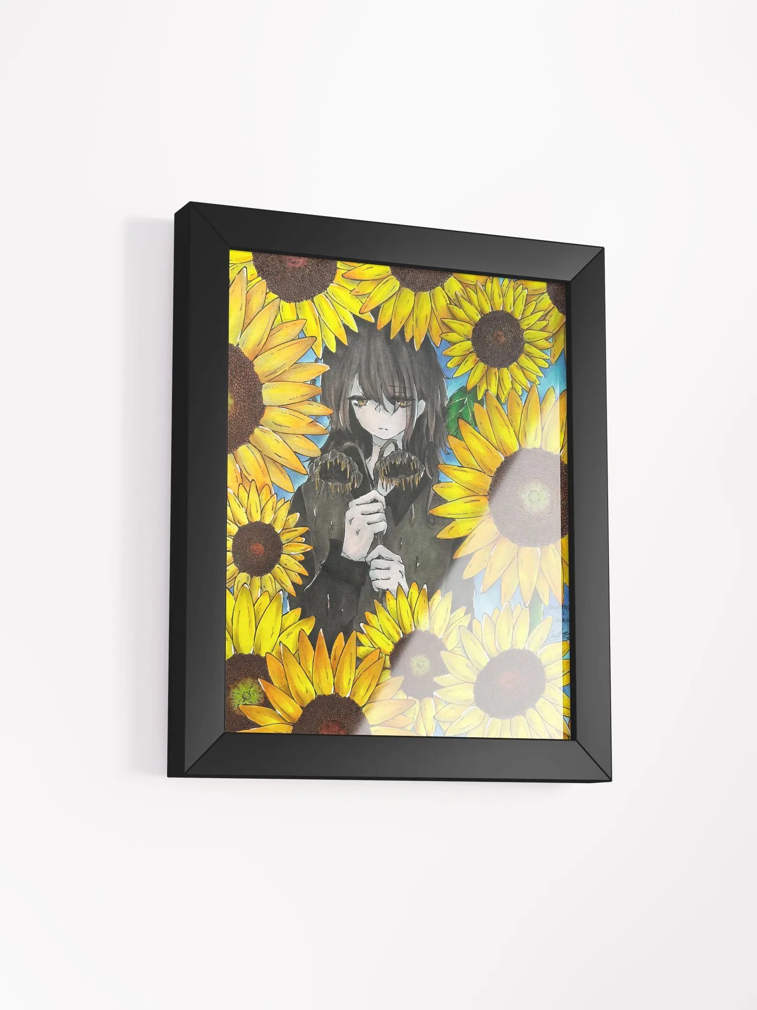 Sunflowers Framed Matte Poster product image (31)