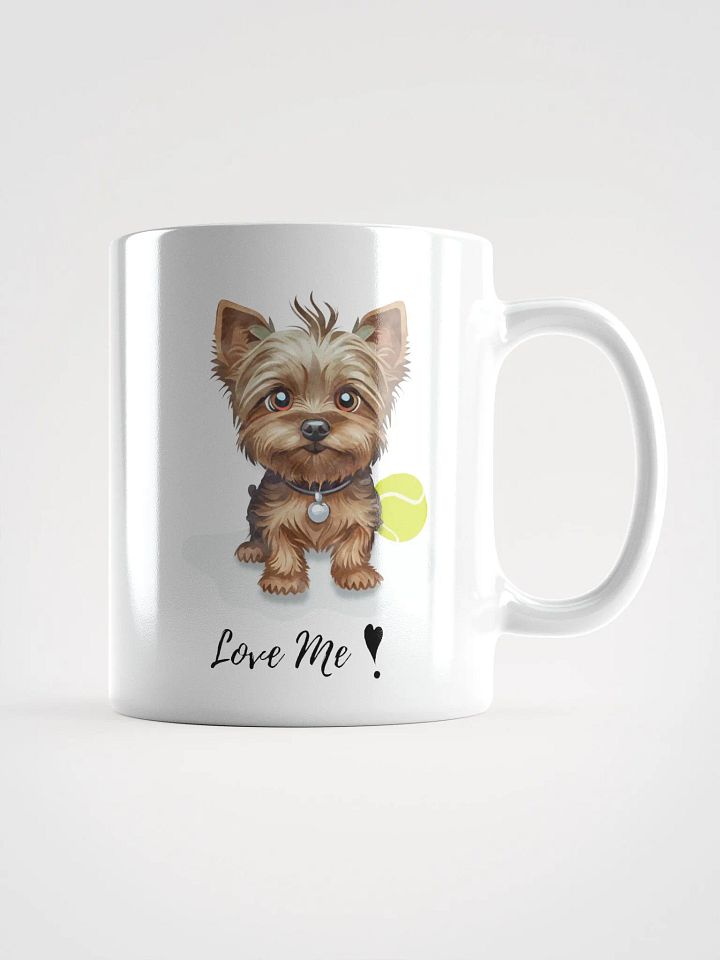 Playful Pooch White Glossy Mug product image (2)