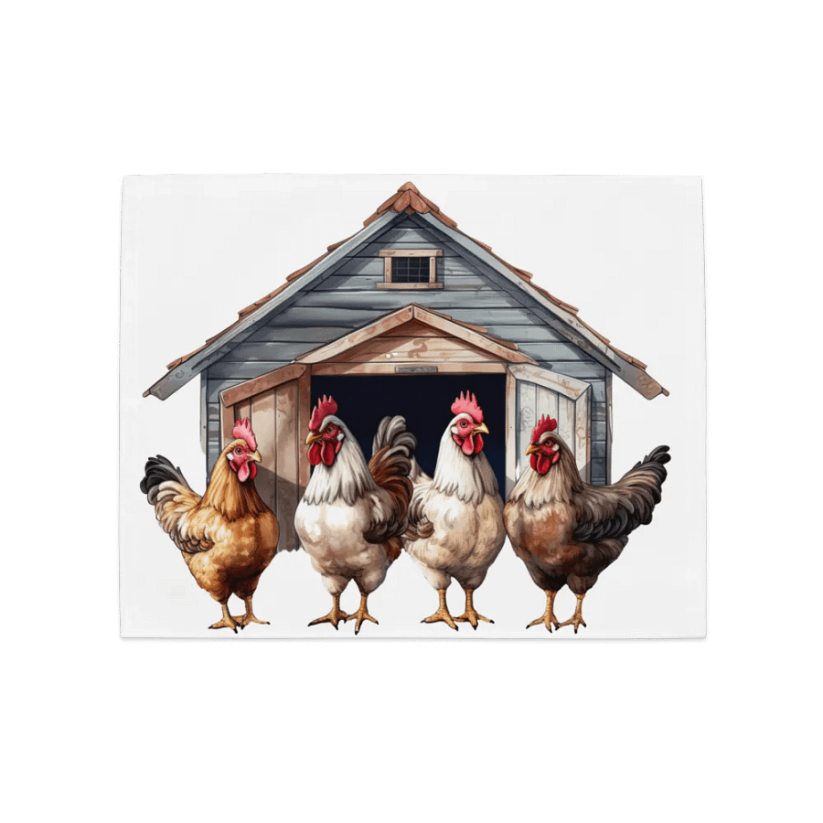 Charming Chickens Placemat Set (4) product image (5)