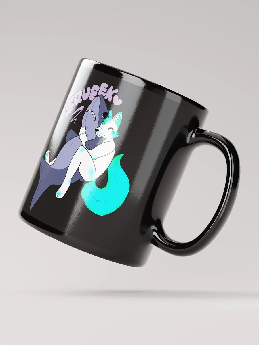 Fisk & Shark Black Glossy Mug product image (3)