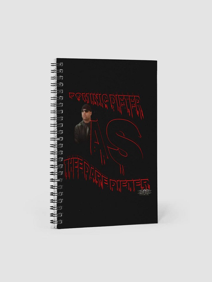 Dominic Dieter As Thee Dare Dieter 00 - Black Spiral Notebook product image (1)