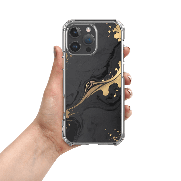 MagSafe® Clear Case for iPhone® – Mystic Gold Flow product image (13)