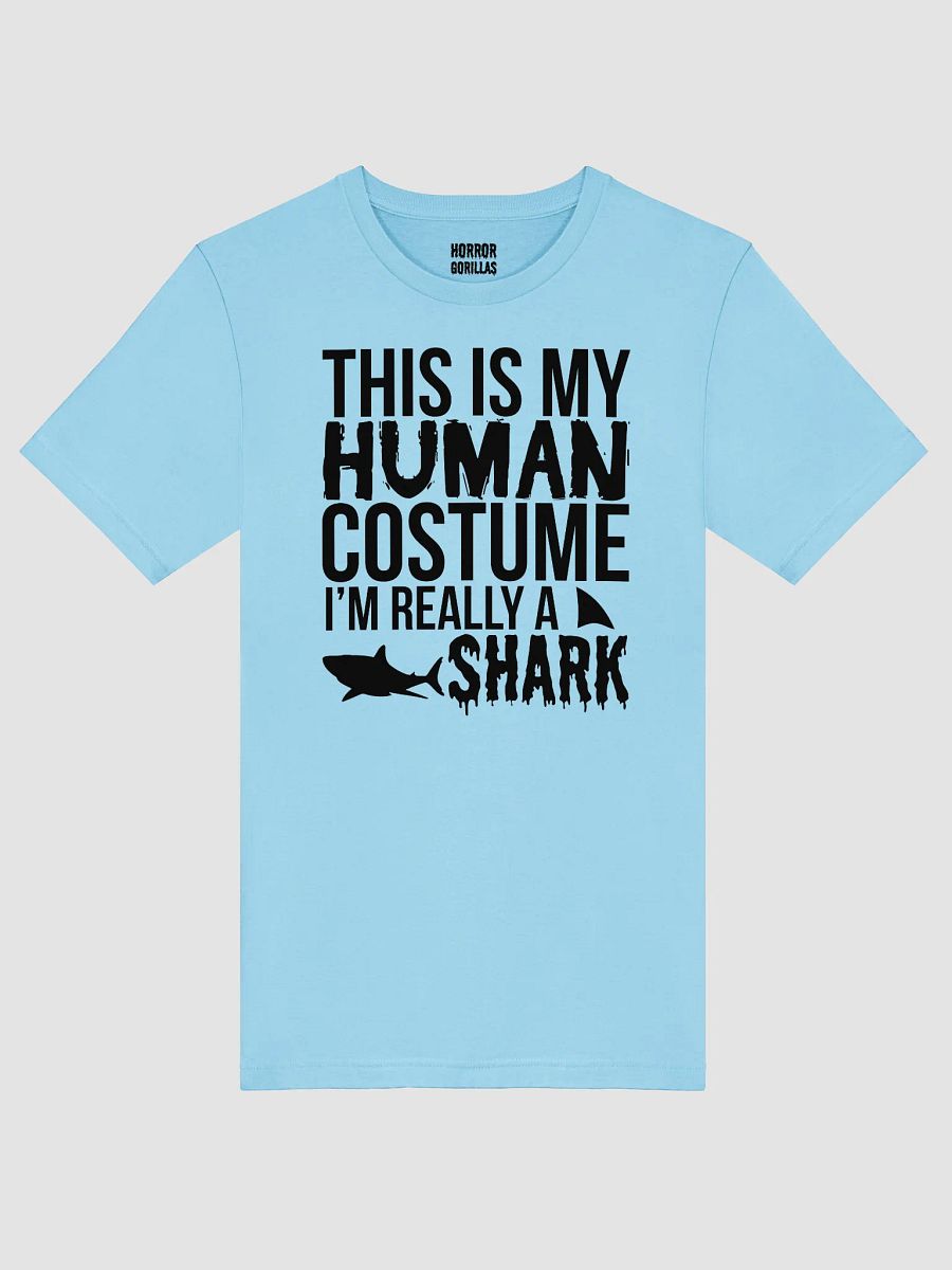 This Is My Human Costume I'm Really A Shark Funny Halloween T-Shirt product image (24)