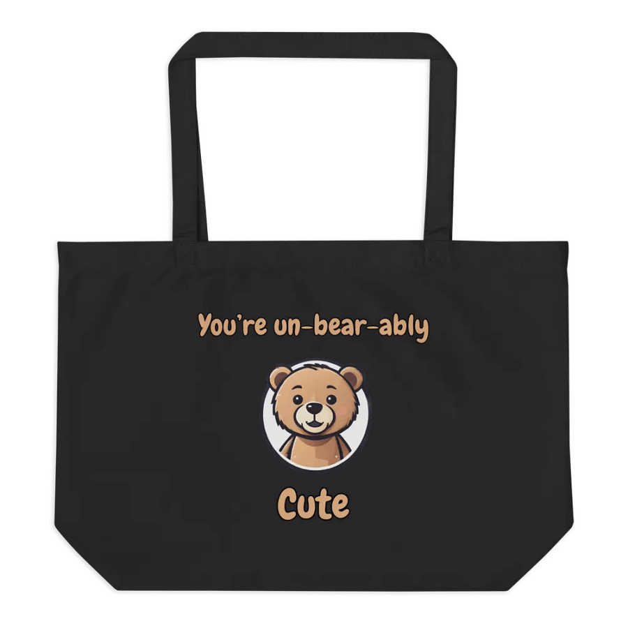 Un-Bear-Ably Cute Tote Bag product image (1)
