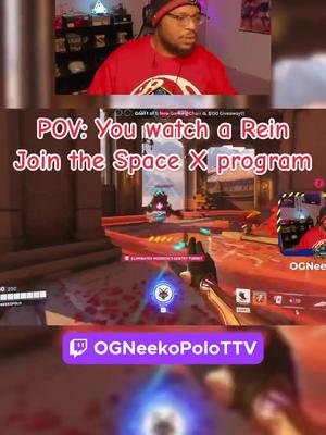 Sent this man to the stratosphere 😂😂😂 #fypシ #fyp  #overwatch #AXERatioChallenge #gaming #comedy #overwatch2 